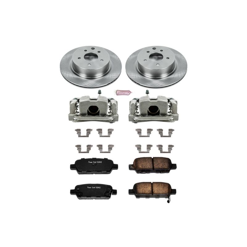 PowerStop fits Infiniti 08-12 EX35 Rear Autospecialty Brake Kit w/Calipers