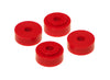 Prothane 19-901 Universal Shock Bushings - Stem Type - Large Nipple - Red