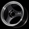 Advan YAY5B38ABG ONI2 15x5.5 / +38 Offset / 4x100 / 63mm Bore / Machining and Black Gunmetallic