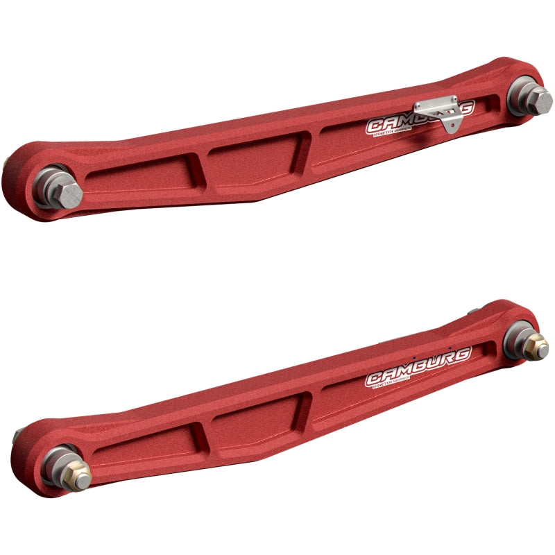 Camburg CAM-120035-RED fits Ford Bronco Raptor 22-24 KINETIK Series Rear Billet Trailing Arm Kit (RED)