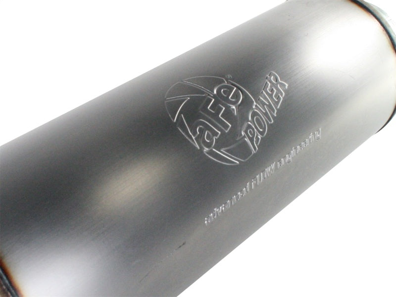 AFE 49-91012 MACHForce XP Exhausts Mufflers SS-409 EXH Muffler 5 ID In/Out 8 Dia