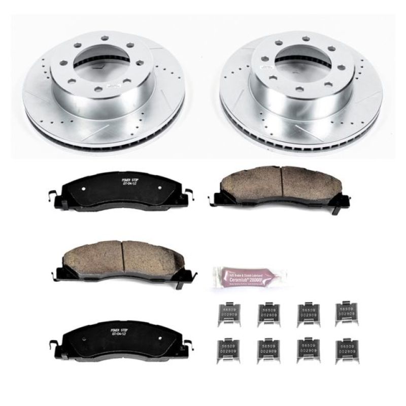 Power Stop K5411 11-18 fits Ram 3500 Front Z23 Evolution Brake Kit