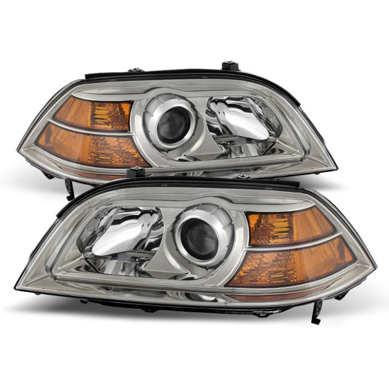 9026201 Xtune fits Acura 04-20 Mdx 2006 Crystal Headlights Chrome HD-JH-AMDX04