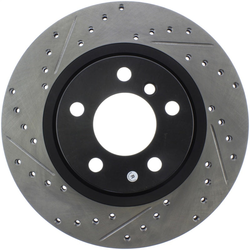 Stoptech 127.34139R Slotted & Drilled Sport Brake Rotor