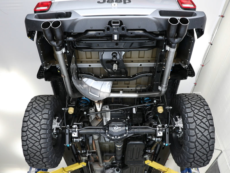 AFE 49-38084-B Series 3in-2-1/2in 304 SS Cat-Back 2020 fits Jeep Gladiator (JT