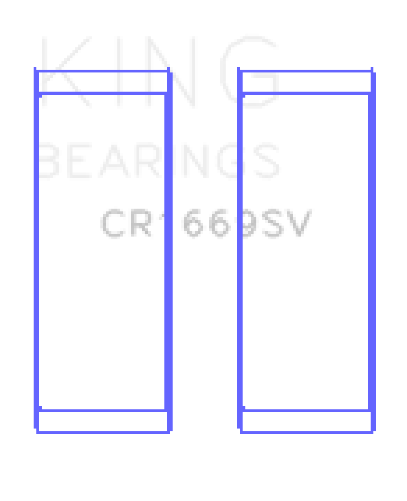 KING KINGCR1669SV0.25 fits CR1669SV0.25 fits Volkswagen AZV/CFAC/AWX (Size +0.2