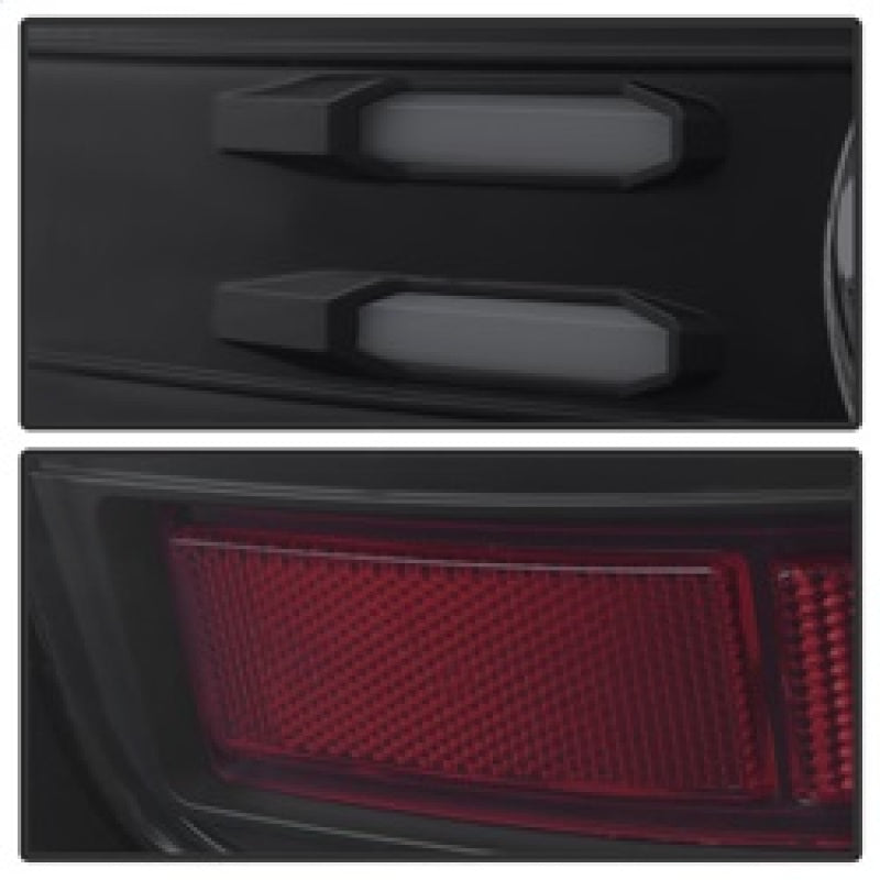 Spyder 5083739 fits Chevy 16-17 Silverado Light Bar LED Tail Lights - Black Smo