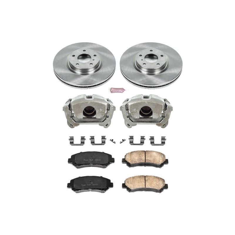 Power Stop KCOE3076 16-22 fits Nissan Maxima Front Autospecialty Kit w/Cals