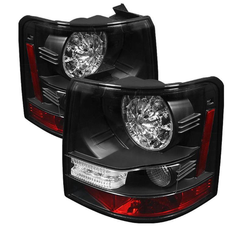 Spyder 5032577 fits Land Rover 06-09 Range Rover Sport LED Tail Lights Black AL