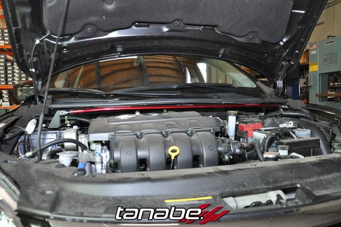 Tanabe TTB175F Sustec Front Strut Tower Bar 13 fits Nissan Sentra