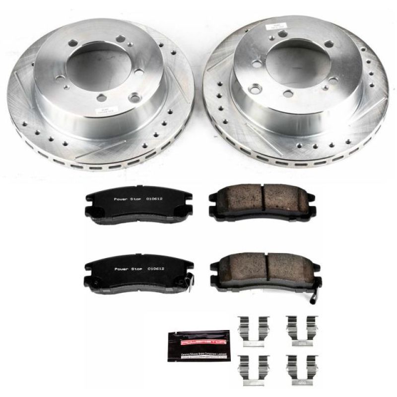 PowerStop K806 fits Dodge 91-96 Stealth Rear Z23 Evolution Sport Brake Kit