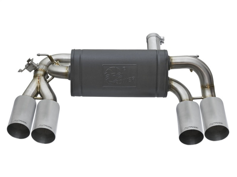 AFE 49-36333-P rce XP 3in - 2 1/2in Axle Back 304SS Exhaust w/ Polished Tips 16