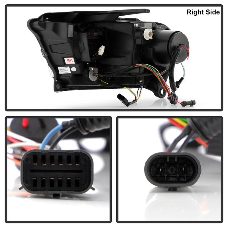 Spyder 5088680 fits Dodge 11-13 Durango (HID Model Only) Projector Headlights -