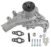 Edelbrock Water Pump for Small-Block Chevy in Satin Finish (Long)