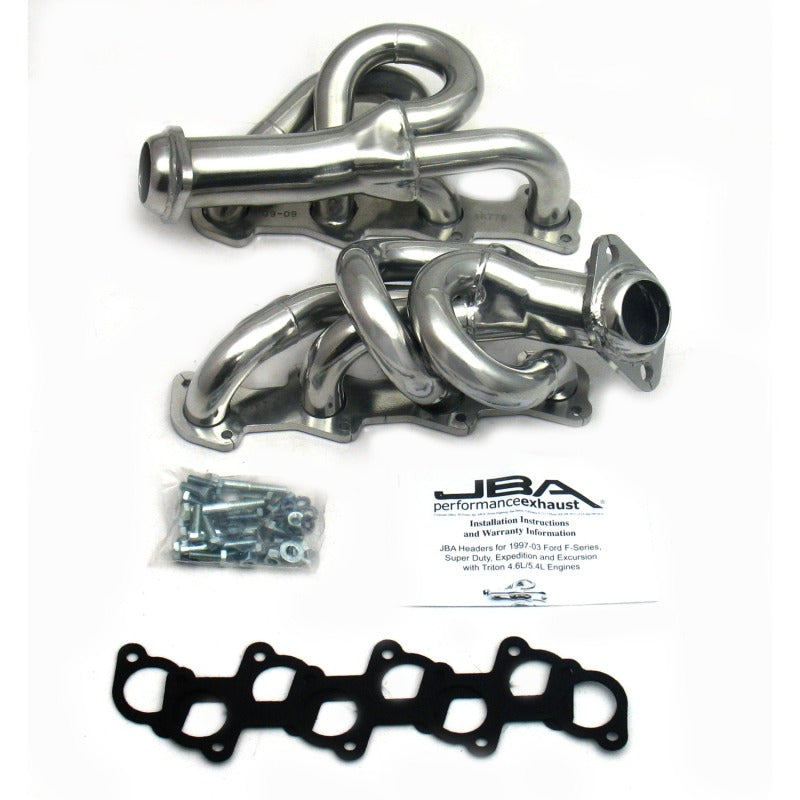 JBA 1677SJS fits Ford 97-03 F-150 4.6L 2V 1-1/2in Primary Silver Ctd Cat4Ward Header