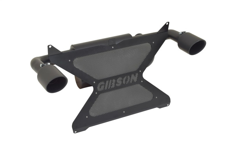 Gibson 98034 fits Can-Am 17-20 Maverick X3 Turbo Base 2.25in Dual Exhaust - Bla