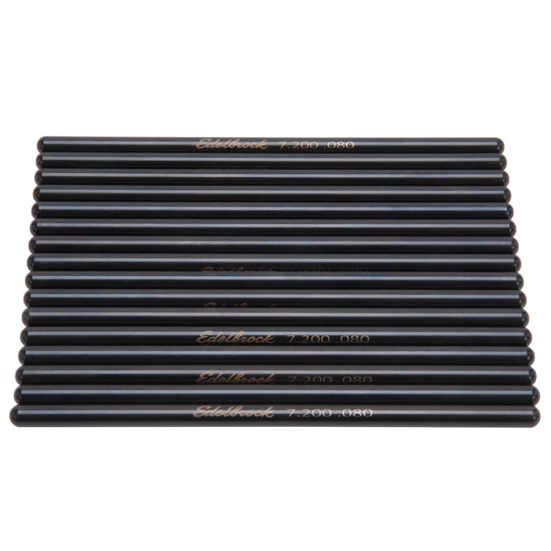 Edelbrock 9653 Pushrod Set Hydraulic Roller Applications Small Block fits Chevrolet