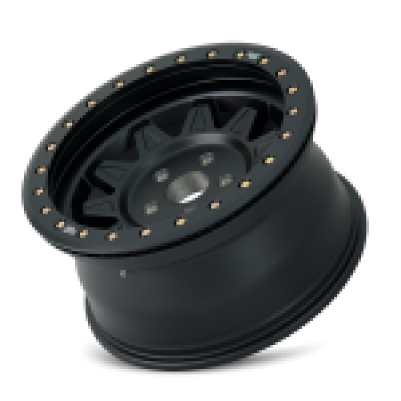 Dirty Life 9302-7983MB14 9302 Roadkill Race 17x9/6x139.7 BP/-14mm Offset/106mm Hub Matte Black Wheel - Beadlock