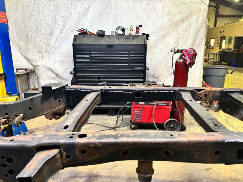 RustBuster RB7013L Over-Axle Frame Section Left Side