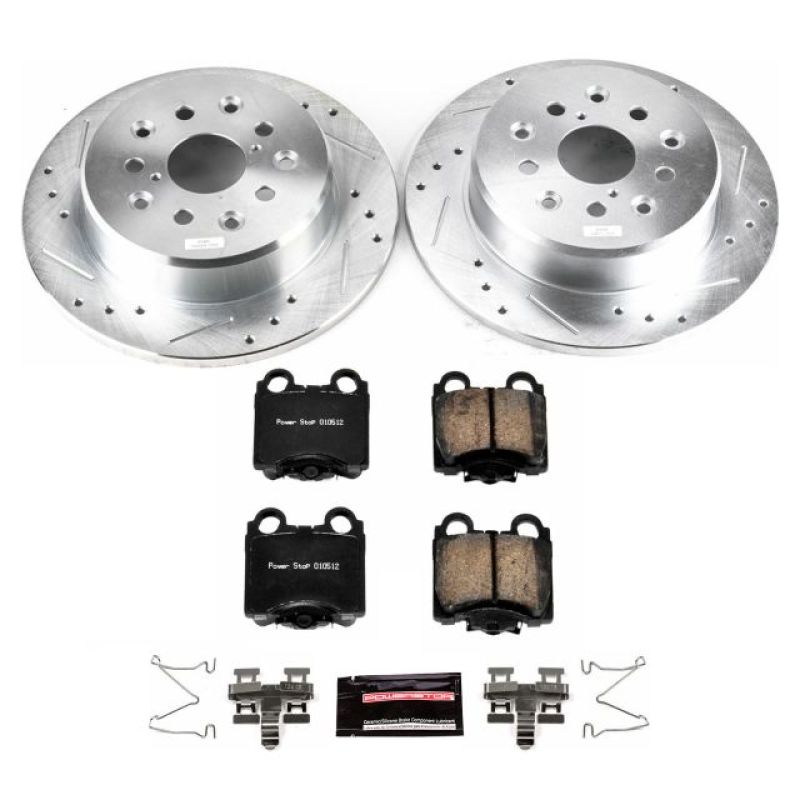 PowerStop K1149 fits Lexus 98-05 GS300 Rear Z23 Evolution Sport Brake Kit