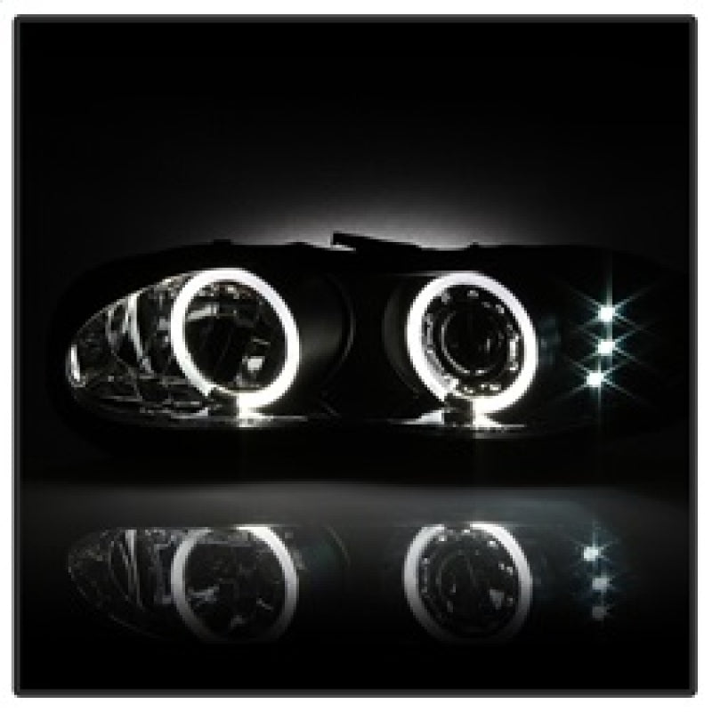 Spyder 5009234 fits Chevy 98-02 Camaro Projector Headlights LED Halo LED Blk -