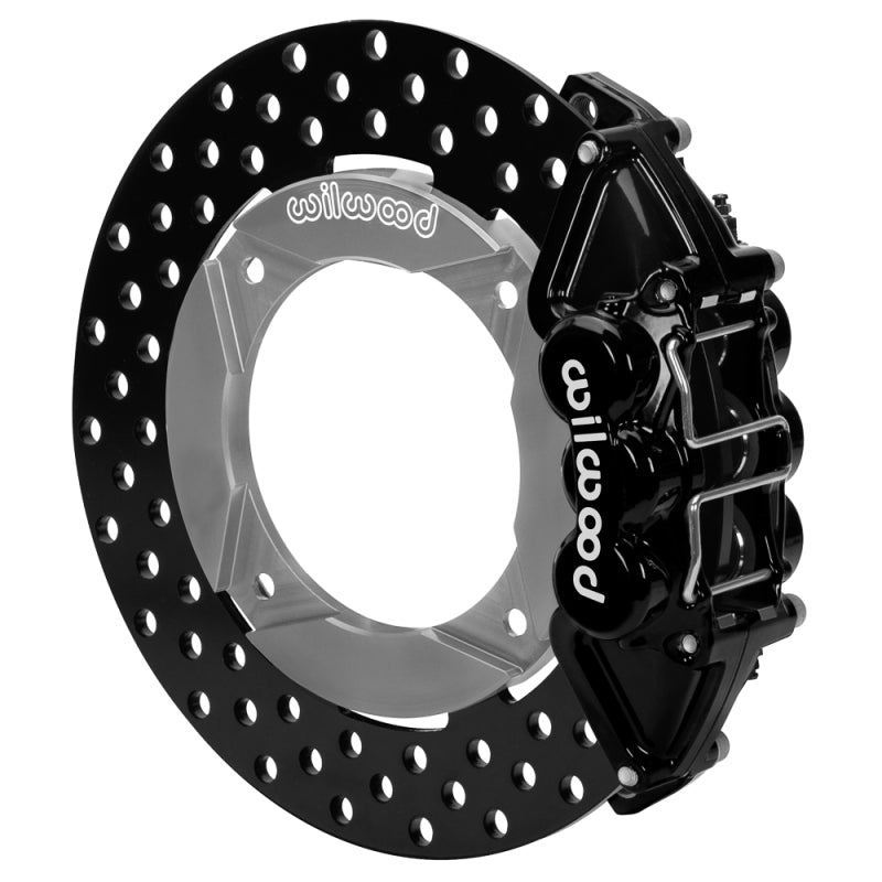Wilwood 140-17280-D fits 2020+ Polaris RZR Pro UTV6 Rear Kit 11.25in - Black Ca