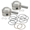 S&S 106-5527 Cycle 36-84 BT 3-7/16in x Up To 4-3/4in Stroke HC Piston Set - Stan