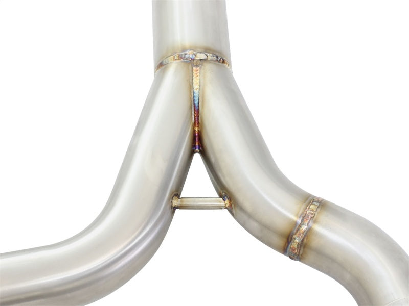 AFE 49-36325-P rce XP SS-304 Polish Tip 2.5in Dia Axle Back Exhaust 12-15 fits