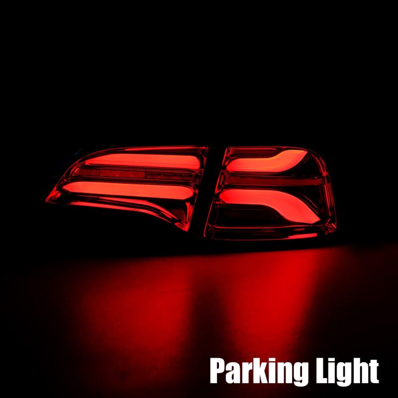 AlphaRex 601030 20-22 fits Tesla Model Y PRO-Series LED Tail Lights Jet Black