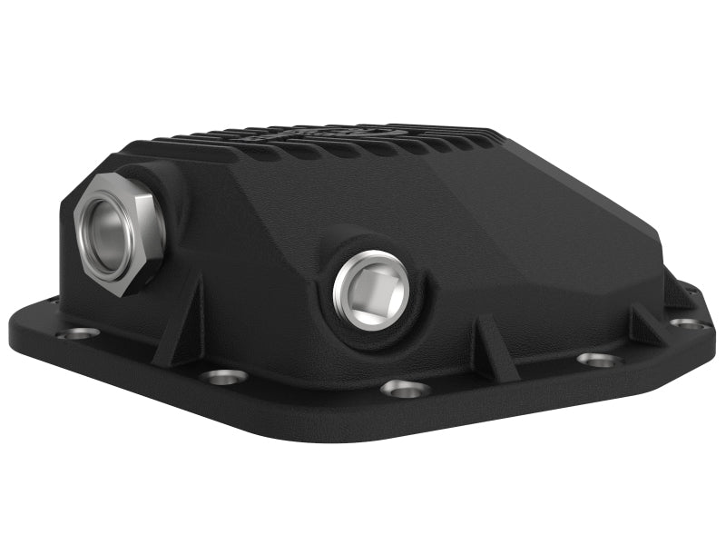 AFE 46-71190B Series Rear Differential Cover Black w/Machined Fins 20+ fits Je