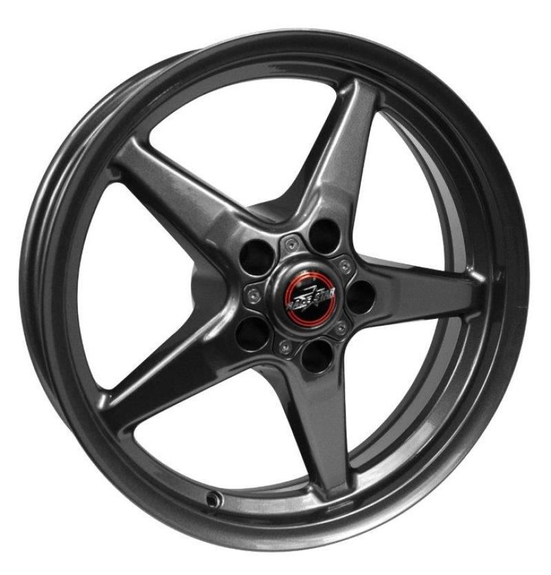 Race Star 92-745142G 92 Drag Star 17x4.50 5x4.50bc 1.75bs Direct Drill Met Gry Wheel