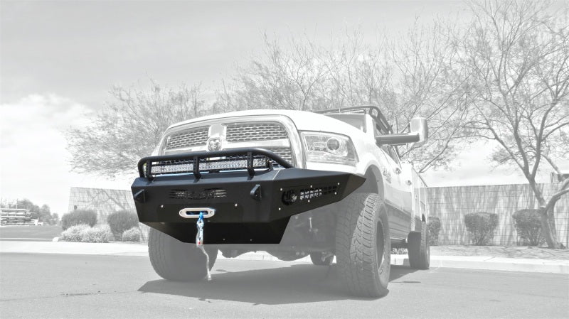 Addictive Desert Designs F517355000103 fits Dodge 10-18 RAM 2500 HoneyBadger Front Bumper w/ Winch Mount