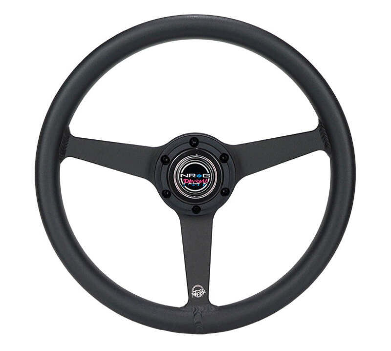 NRG RST-071-BK RST-071-BK Aluminum Steering Wheel 330mm - Heritage Solid Spoke