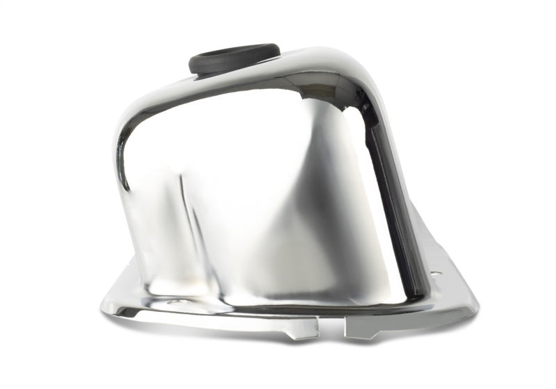 Ford Racing 302-070 Embosses Logo Stamped Steel Valve Cover Chrome