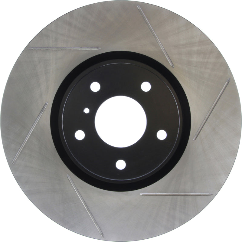 Stoptech 126.42095SL Power Slot 07-08 fits Infiniti G35 2WD / 08 G37 Coupe SportStop Slotted Front Left Rotor