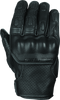 Speed and Strength 892331 Twist of Fate Leather Gloves Black - Medium