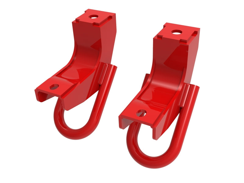 AFE 450-72T001-R Front Tow Hook Red 2022 fits Toyota Tundra 3.5L V6