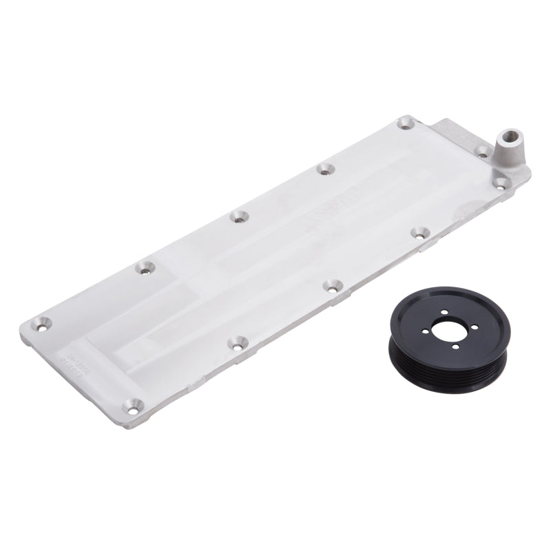 Edelbrock 15908 Valley Plate Auto 2010 fits Camaro L99 E-Force SC Supporting Hardware