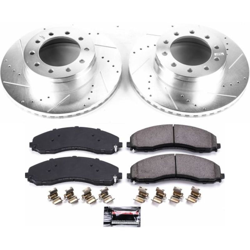 PowerStop K7422-36 fits Ford F-450 Super Duty Front Z36 Truck & Tow Brake Kit