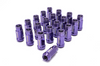 Wheel Mate WM14R06L WM14R 14x1.50 Lug Nuts Purple 20 PCS