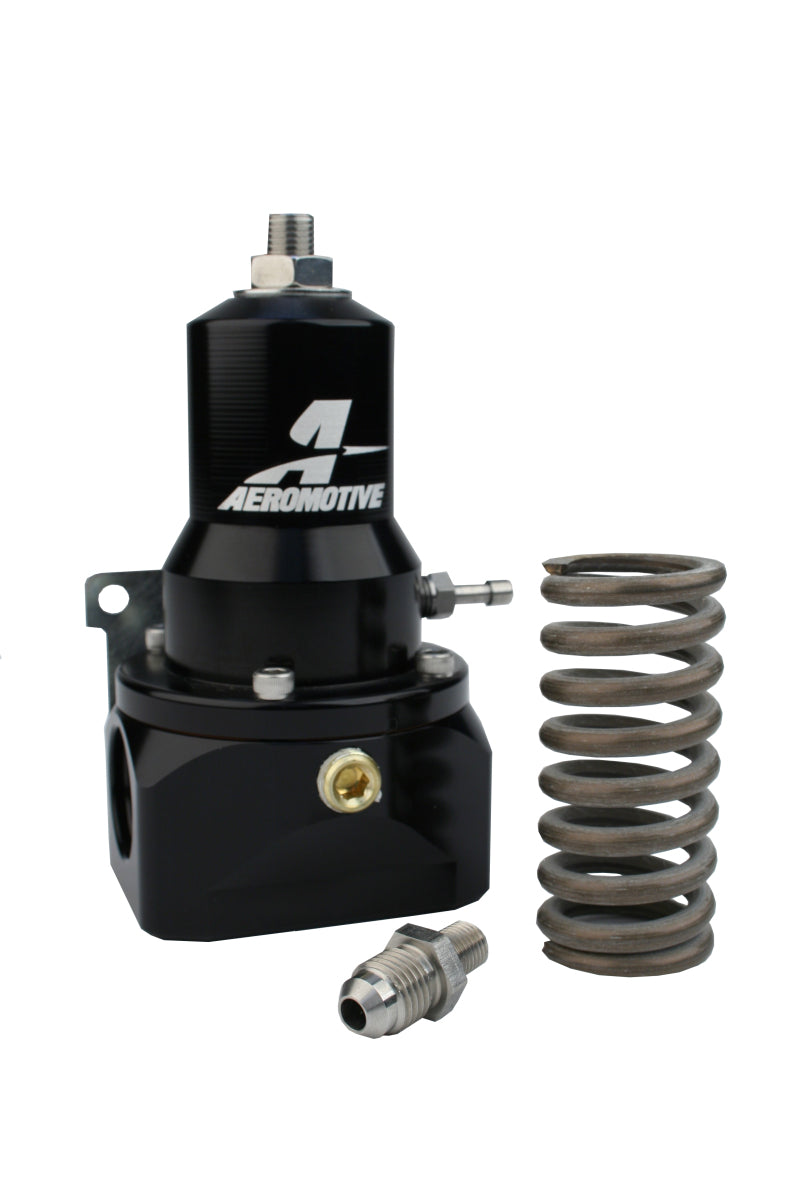 Aeromotive 13132 Regulator - 0 PSI - .500 Valve - 2x AN-10 Inlets / AN-10 Bypas