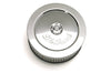 Edelbrock 1209 Air Cleaner Pro-Flo Series Round Steel Top Paper Element 6In Dia X 3 625In Chrome