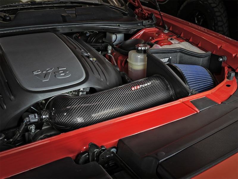 AFE 54-12162-C FORCE Intakes Stage-2 P5R Carbon Fiber AIS 11-17 fits Dodge Chal