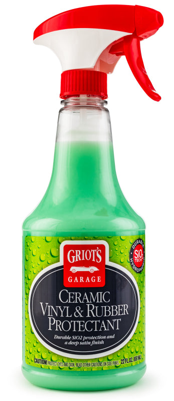 Griots Garage 10821 Ceramic Vinyl and Rubber Protectant - 22oz