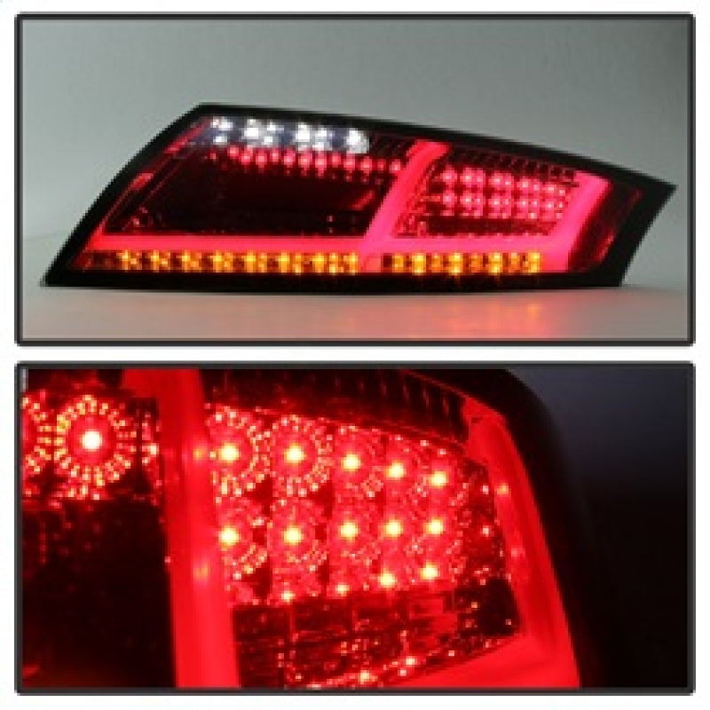 Spyder 5081681 fits Audi 07-12 TT LED Tail Lights Smoke ALT-YD-ATT07-LED-SM
