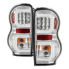 Spyder 5086525 fits Dodge 04-09 Durango LED Tail Lights - Chrome ALT-YD-DDU04-L