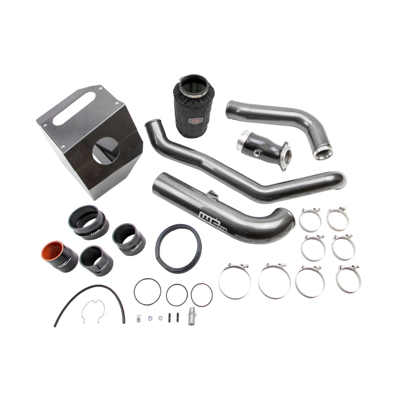 Wehrli 17-19 Chevrolet 6.6L L5P Duramax High Flow Intake Bundle Kit Stage 2 - Sparkle Bomber Orange