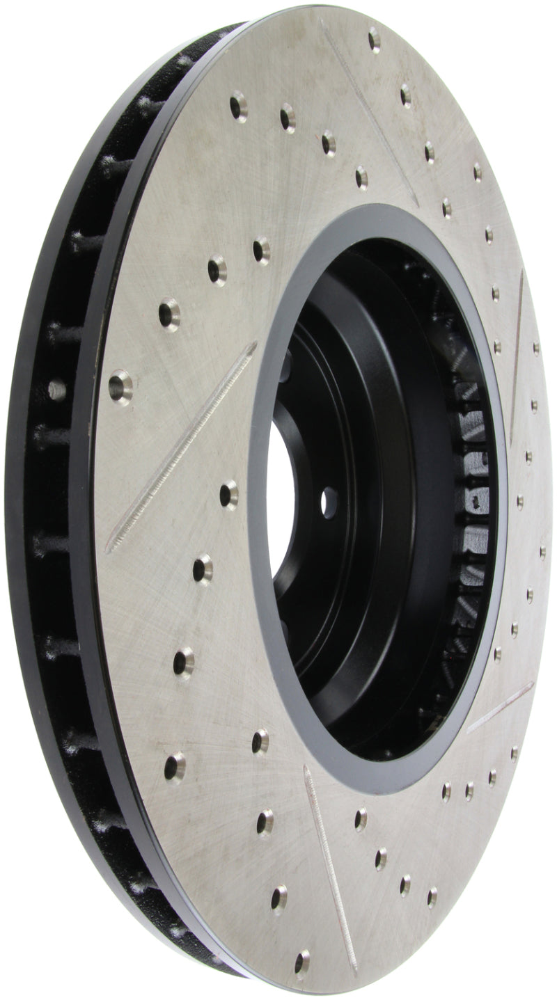 Stoptech 127.34093R 07-09 fits BMW 335 (E90/E92/E93) Slotted & Drilled Right Front Rotor