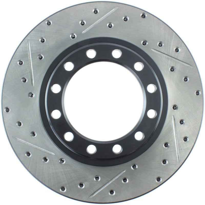 Stoptech 127.43016R Slotted & Drilled Sport Brake Rotor