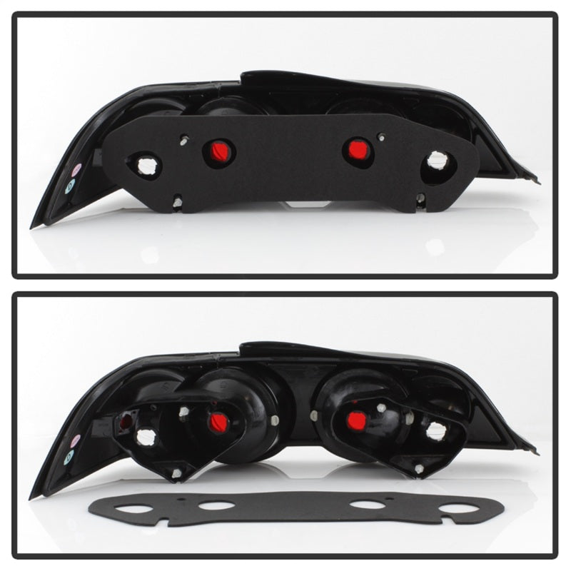 SPYDER 5000330 fits Acura RSX 02-04 Euro Style Tail Lights Black
